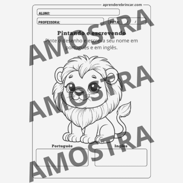 Animais Selvagens em Inglês