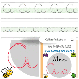 APOSTILA 546 PALAVRAS PARA TREINAR CALIGRAFIA CURSIVA