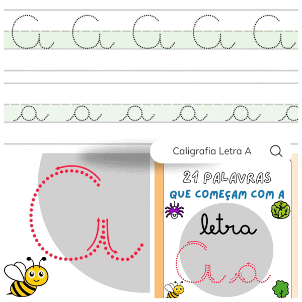APOSTILA 546 PALAVRAS PARA TREINAR CALIGRAFIA CURSIVA