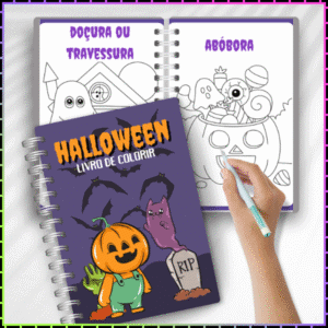 Livro de Colorir Halloween