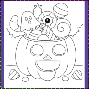 Livro de Colorir Halloween