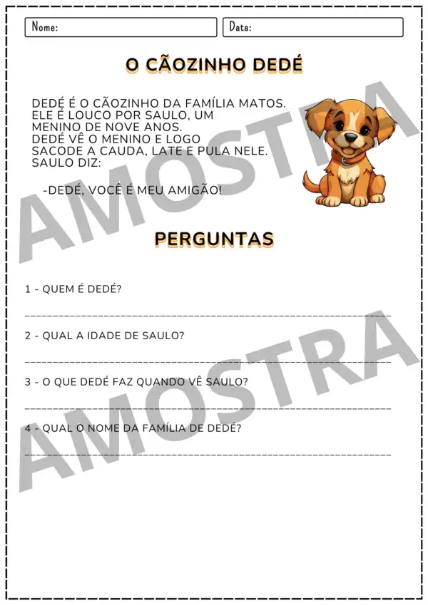 Leitura e interpretação de texto