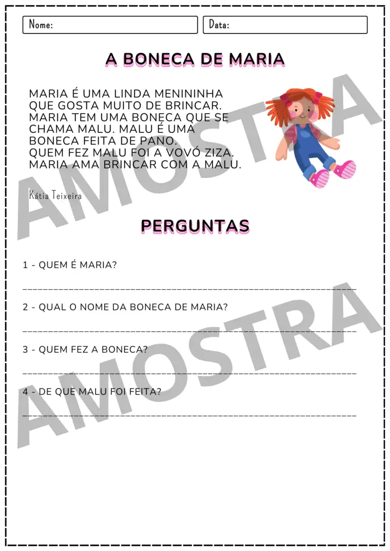 Leitura e interpretação de texto