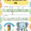 Meu caderno de alfabeto cursivo