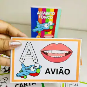 Alfabeto Fônico com caixa