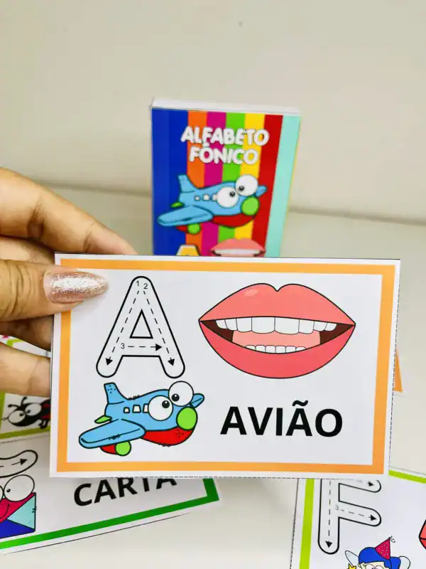 Alfabeto Fônico com caixa