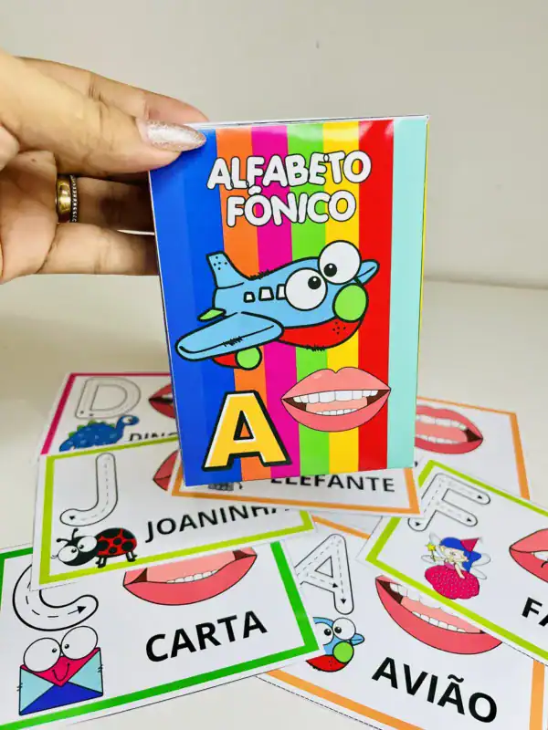 Alfabeto Fônico com caixa