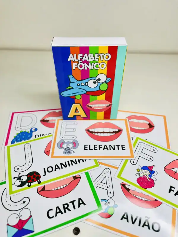 Alfabeto Fônico com caixa