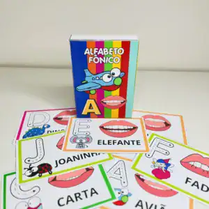 Alfabeto Fônico com caixa