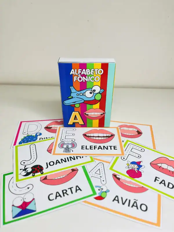 Alfabeto Fônico com caixa