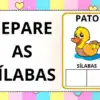 Separe as sílabas 2 ano