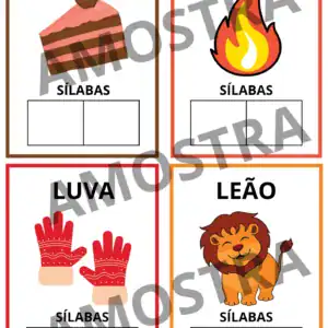 Separe as sílabas 2 ano