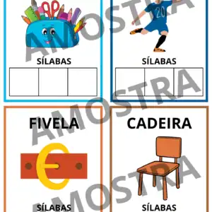 Separe as sílabas 3 ano