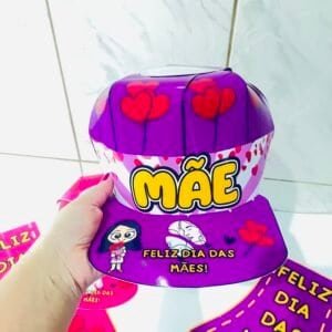 BONÉ E AVENTAL DIA DAS MÃES