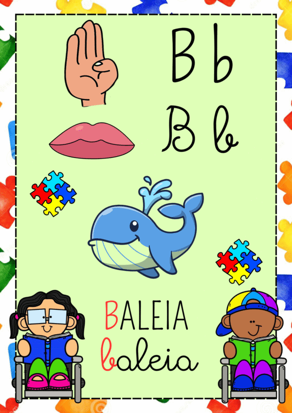 Alfabeto de Parede – Educação Especial