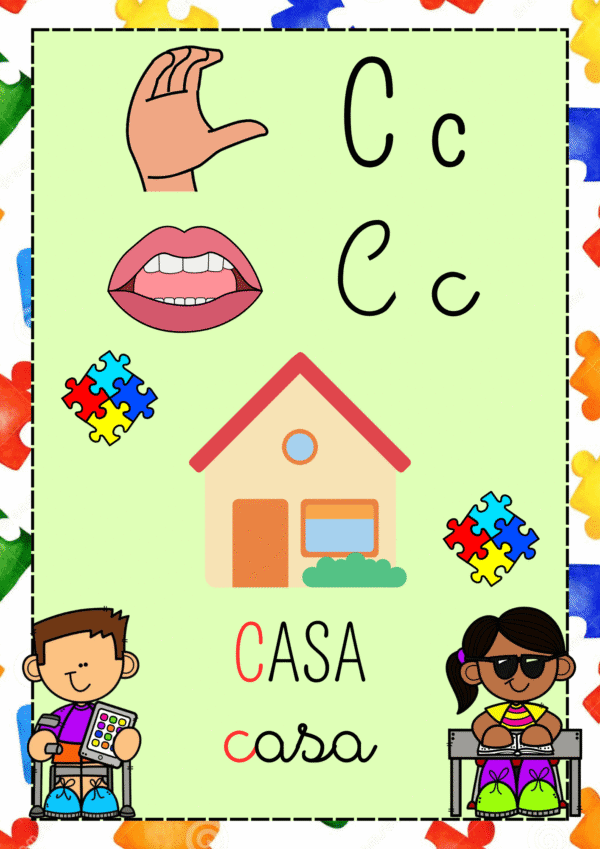 Alfabeto de Parede – Educação Especial