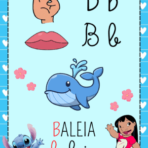 Alfabeto de Parede – Lilo e Stitch