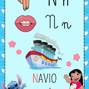 Alfabeto de Parede – Lilo e Stitch
