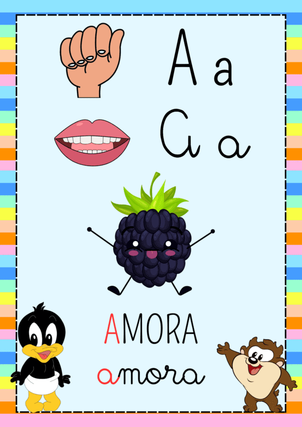 Alfabeto de Parede – Looney Tunes Baby