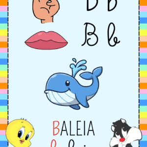 Alfabeto de Parede – Looney Tunes Baby