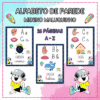 ALFABETO DE PAREDE - MENINO MALUQINHO