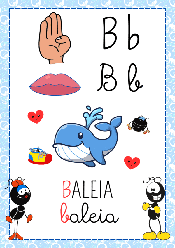 ALFABETO DE PAREDE - SMILINGUIDO