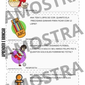 Problemas de matemática 2 ano