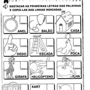 Alfabetização Inteligente Alfabeto