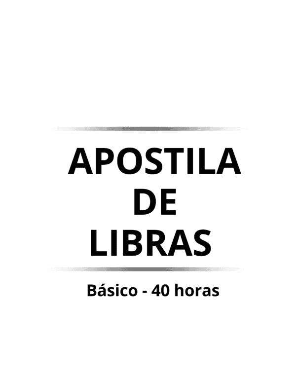Apostila de Libras Básico