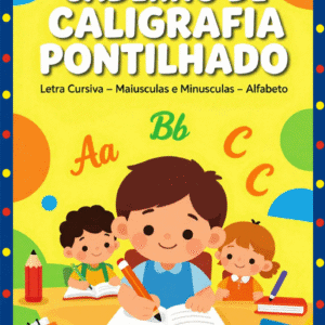 Caderno de Caligrafia Pontilhado