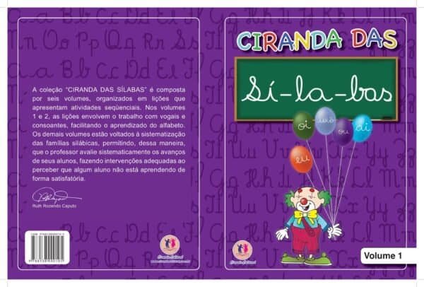 CIRANDA DAS SÍLABAS VOLUME 1