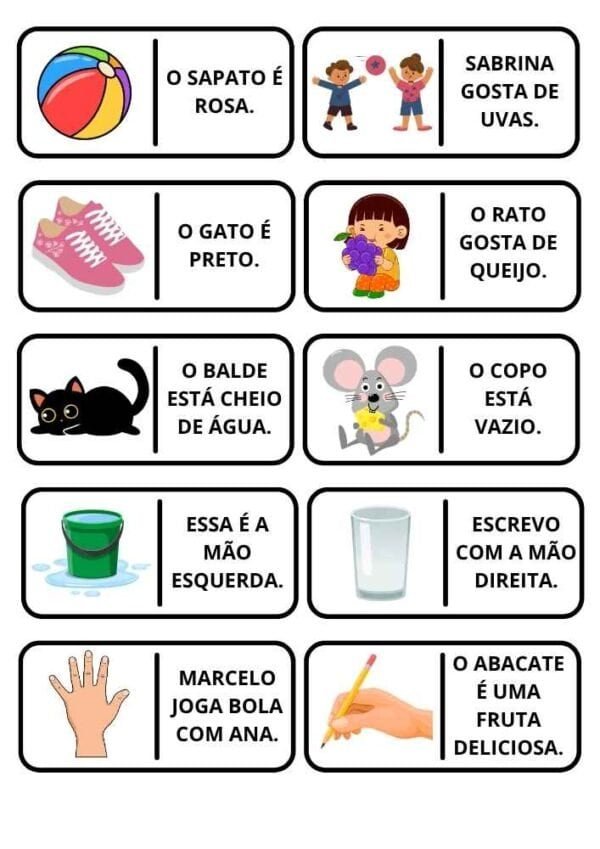 Dominó de Frases