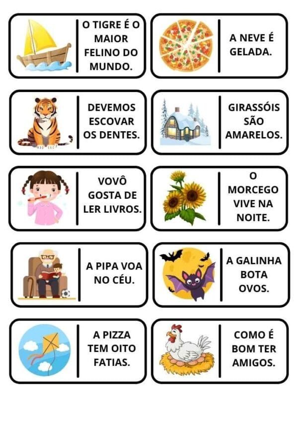 Dominó de Frases