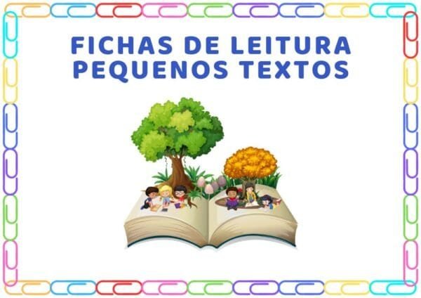 FICHAS TEXTINHOS LETRA BASTÃO