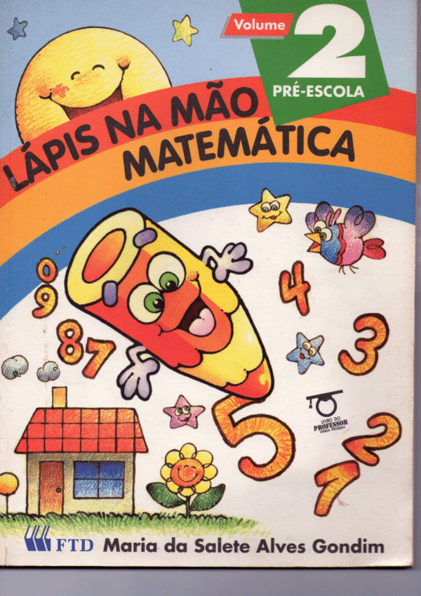 Livro Lápis na Mão Matemática Pré escola