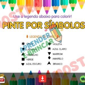 Pinte de Acordo com a Legenda
