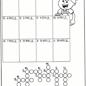 Problemas de Divisão para 4º Ano