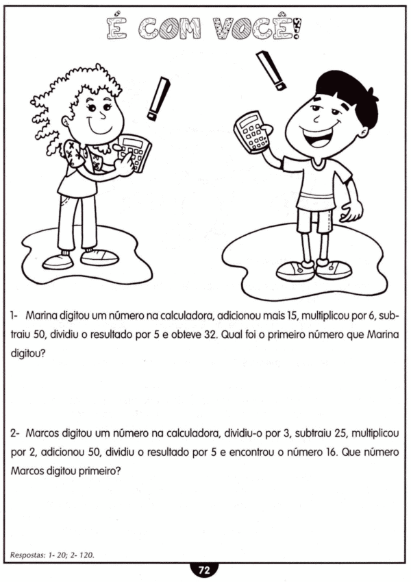 Problemas de Divisão para 4º Ano