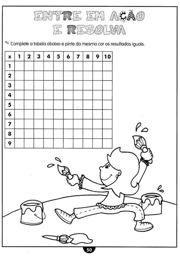 Problemas de Multiplicação para 4º ano