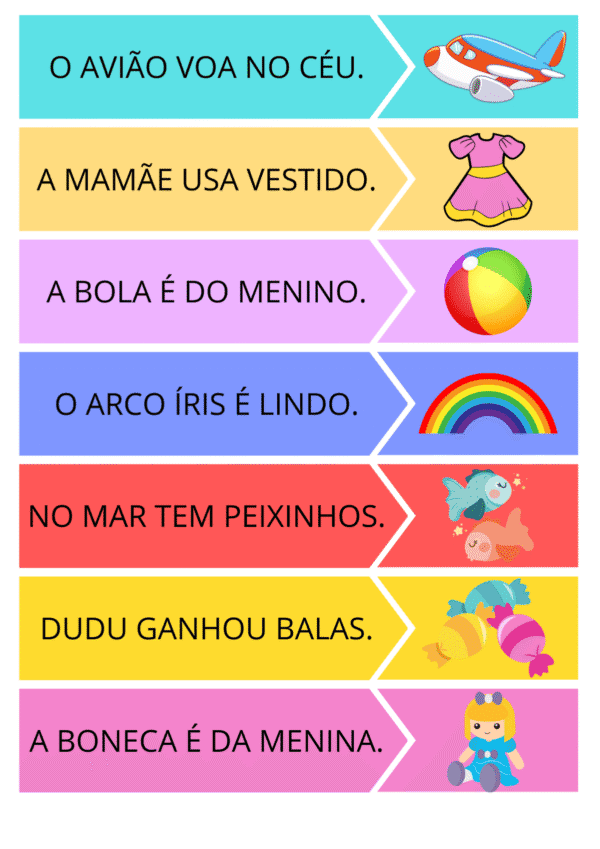 Quebra-cabeça das frases