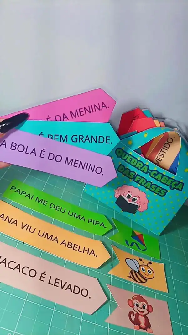 Quebra-cabeça das frases
