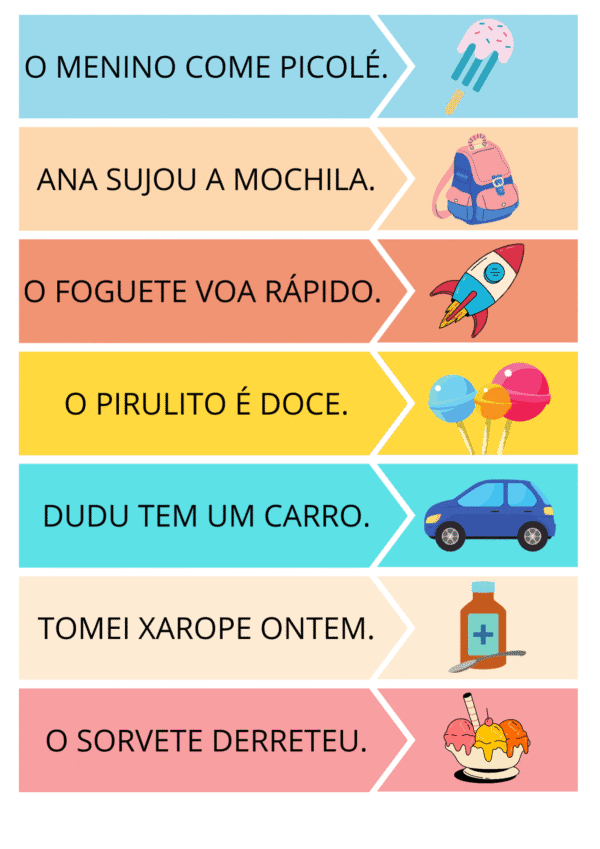 Quebra-cabeça das frases
