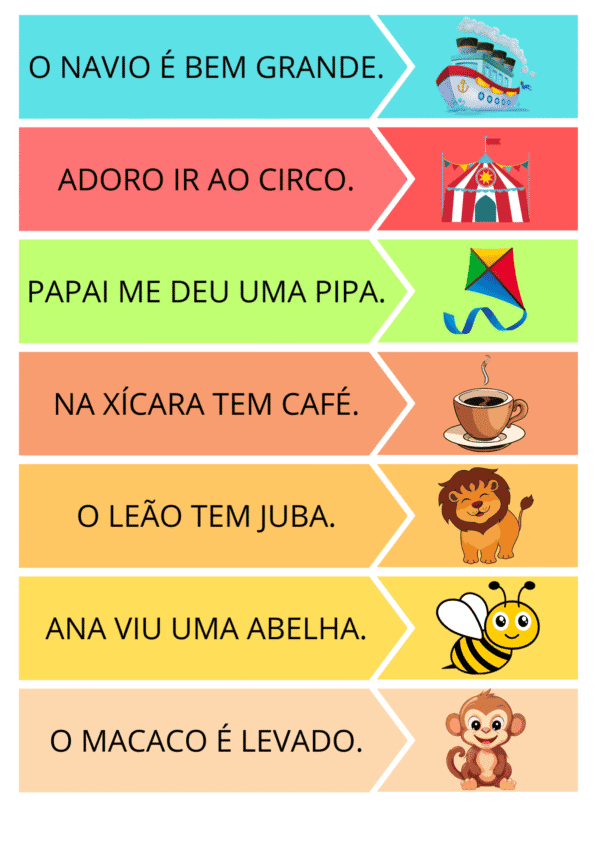 Quebra-cabeça das frases