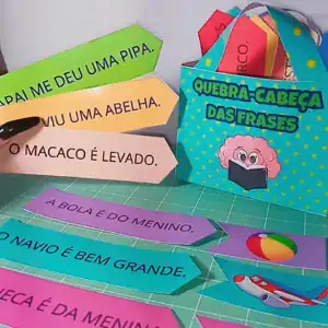Quebra-cabeça das frases