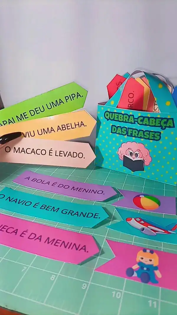 Quebra-cabeça das frases