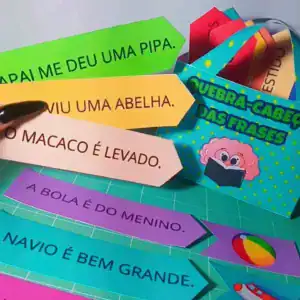 Quebra-cabeça das frases
