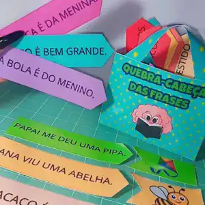 Quebra-cabeça das frases