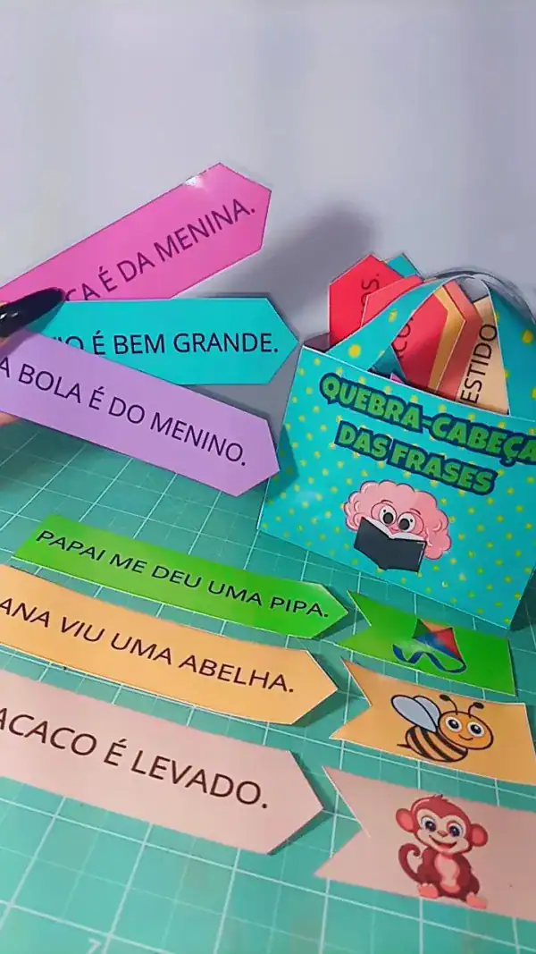 Quebra-cabeça das frases