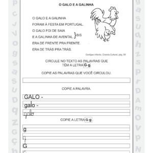 Ciranda das Sílabas Volume 3