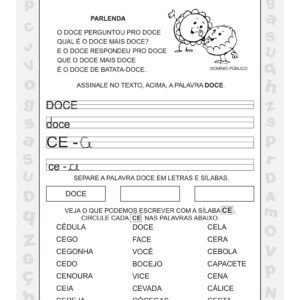 Ciranda das sílabas volume 5